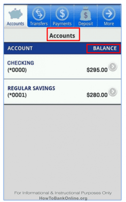 Academy Bank - Balance Check - Android